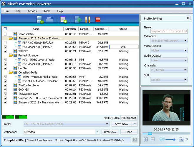 Xilisoft DVD to PSP Suite