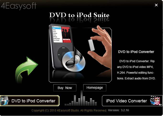 4Easysoft DVD to iPod Suite