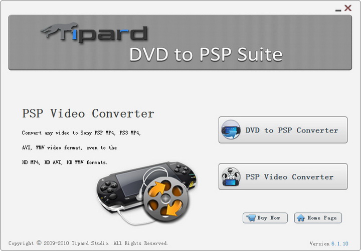 Tipard DVD to PSP Suite