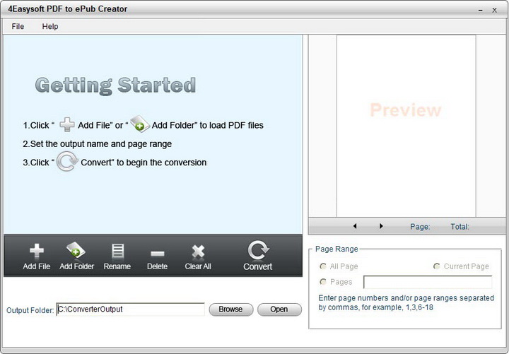 4Easysoft PDF to ePub Creator
