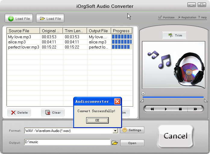 iOrgSoft Audio Converter