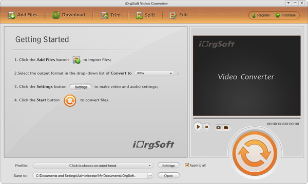 iOrgSoft BlackBerry Video Converter