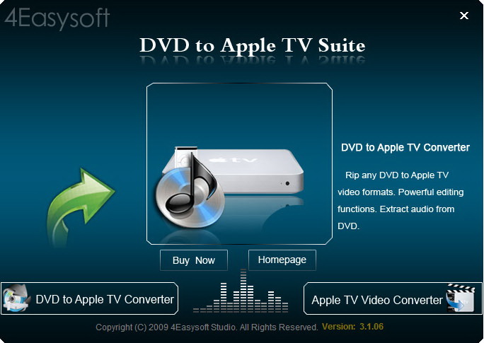 4Easysoft DVD to Apple TV Suite