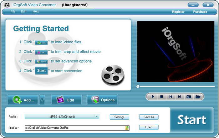 iOrgSoft Video Converter