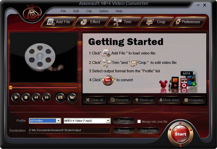 Aiseesoft MP4 Video Converter