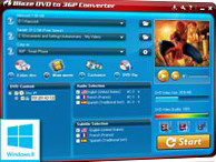 BlazeVideo DVD to 3GP Converter