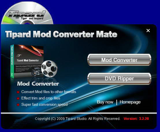 Tipard Mod Converter