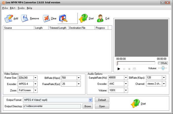 Leo WMV MP4 Converter