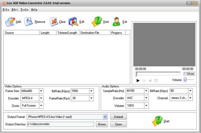 Leo 3GP Video Converter