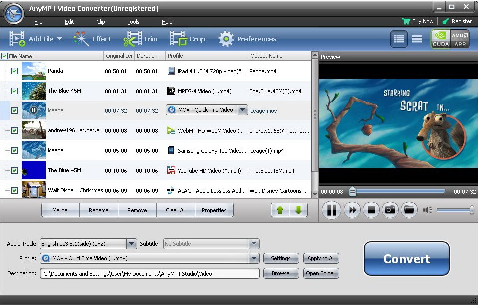 AnyMP4 Video Converter