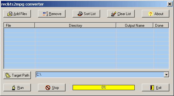 rec&ts2mpg converter