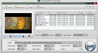 WinX PSP Video Converter