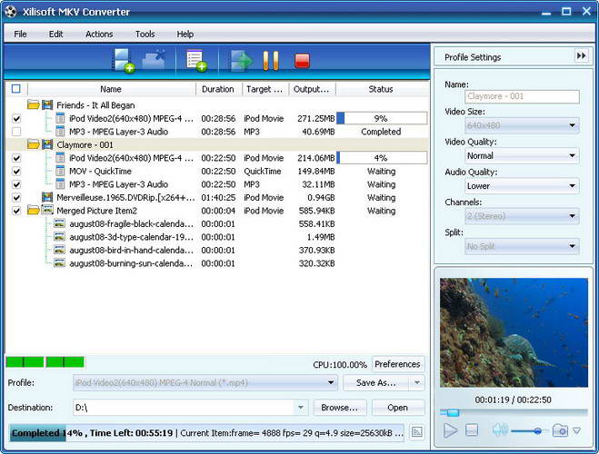 Xilisoft MKV Converter