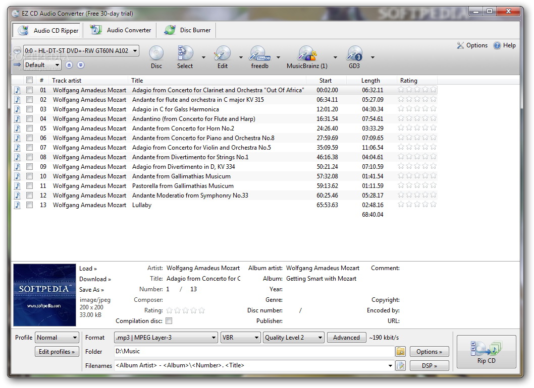 EZ CD Audio Converter Free
