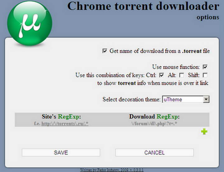 Torrent Downloader Extension