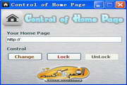 Control of Home Page