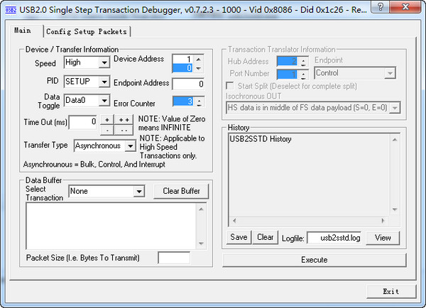 Hi-Speed USB Development Tools