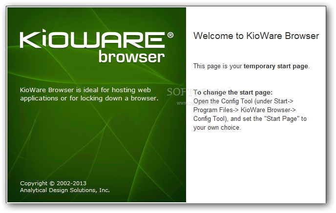 KioWare Browser