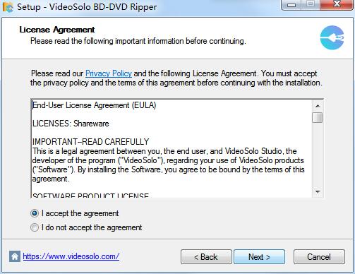 VideoSolo BD-DVD Ripper