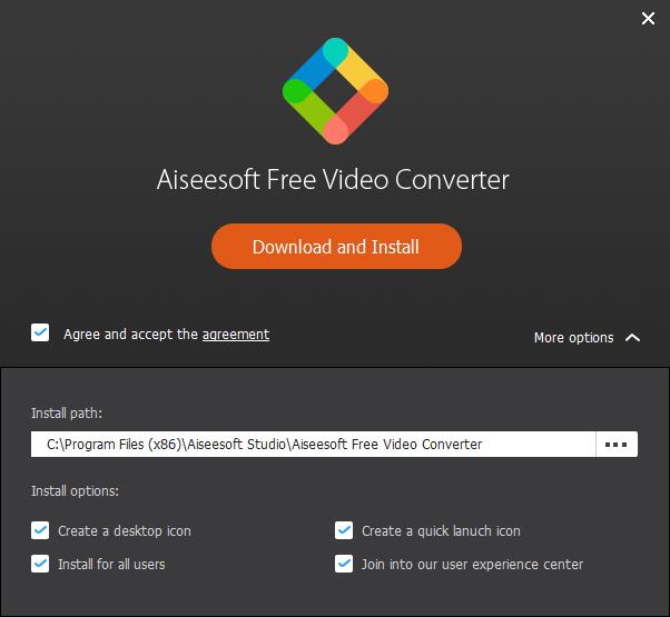 Aiseesoft Free Video Converter