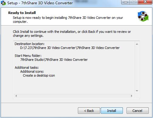 7thShare 3D Video Converter