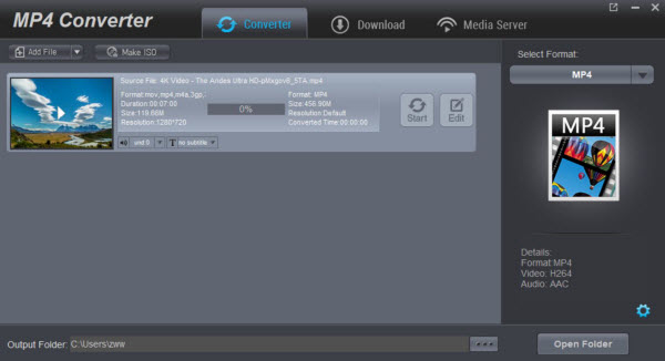 Dimo MP4 Video Converter