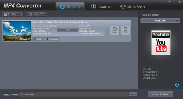 Dimo MP4 Video Converter