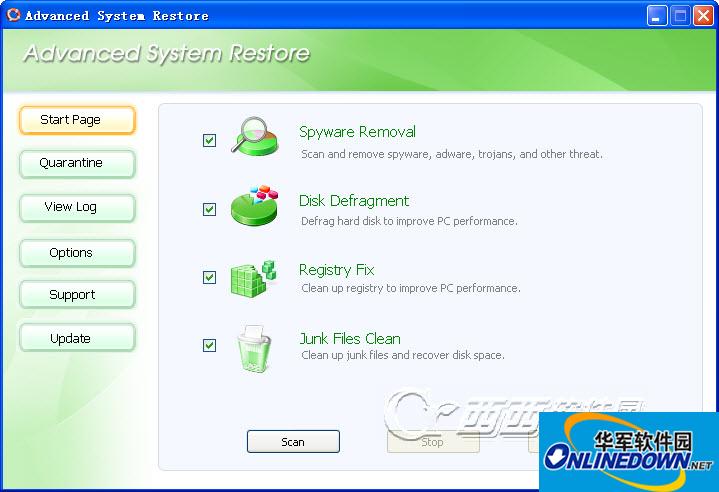 系统清理(Advanced System Restore)