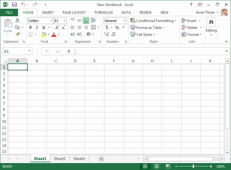 Excel 2013