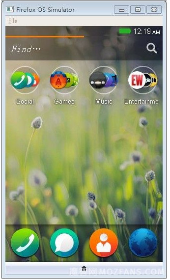Firefox OS Simulator模拟器