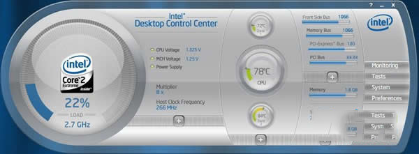 Intel Desktop Control Center