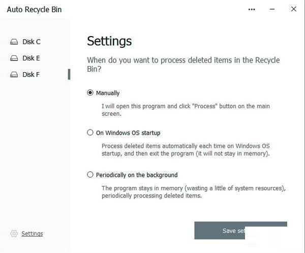 Auto Recycle Bin