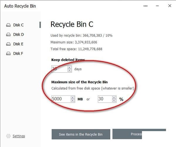 Auto Recycle Bin