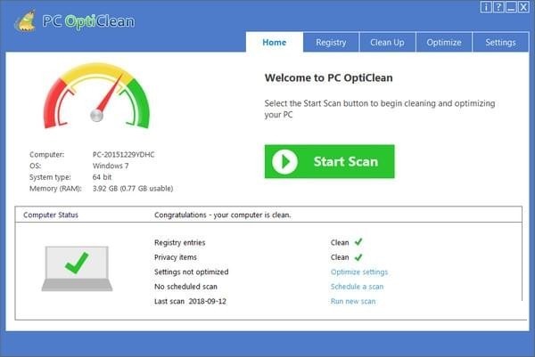 PC OptiClean