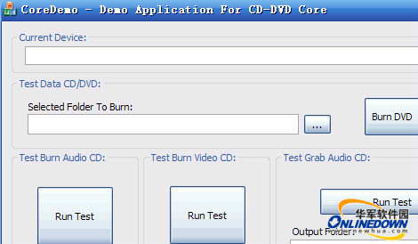 CD & DVD Burner & Grabber Core Demo