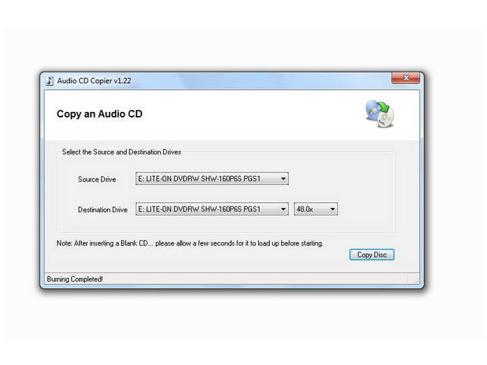 Audio CD Copier