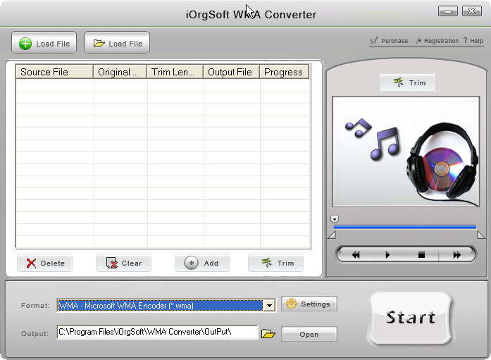 iOrgSoft WMA Converter