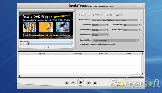 Acala DVD Ripper PSP Bundle