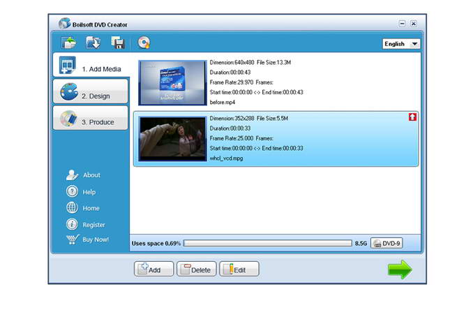 Boilsoft DVD Creator