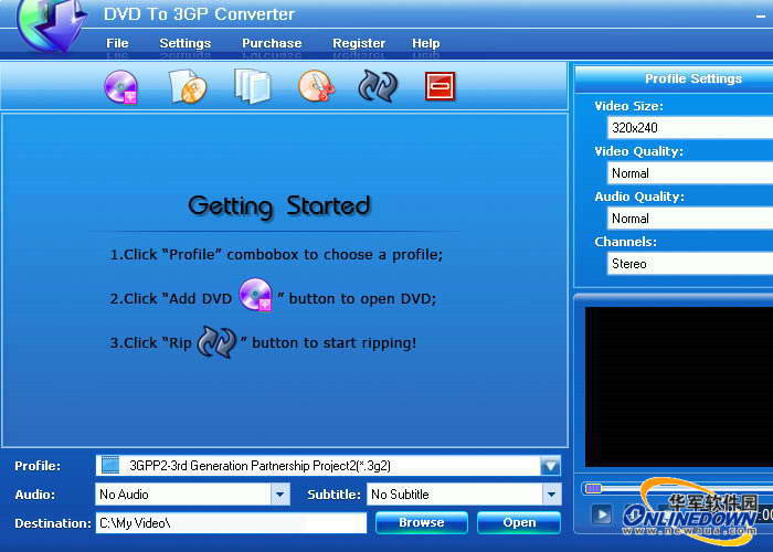 Eztoo DVD To 3GP Converter