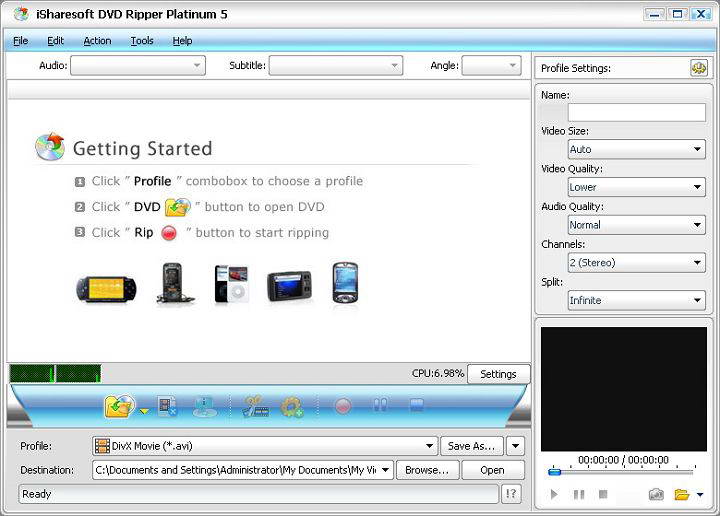 iSharesoft DVD Ripper Platinum