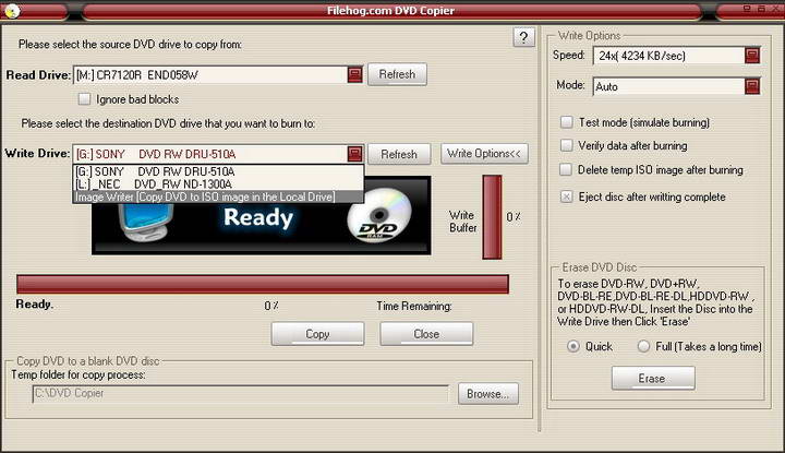 filehog  DVD Copier