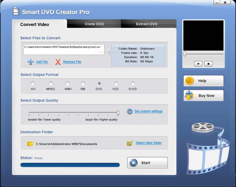 Smart DVD Creator Pro