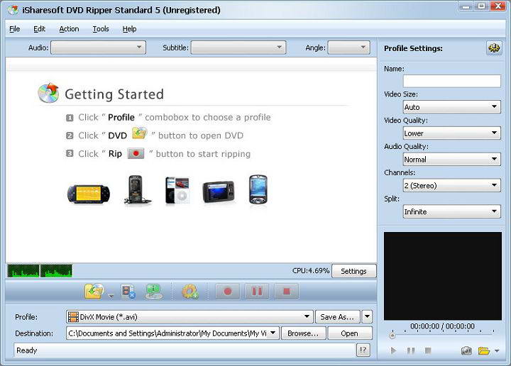 iSharesoft DVD Ripper Standard