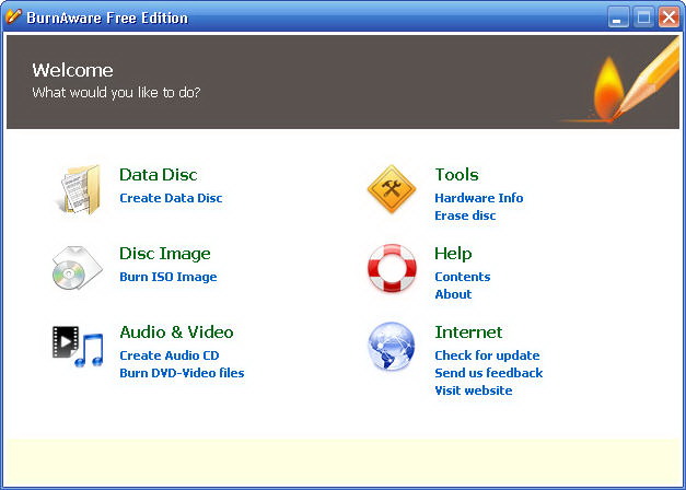 刻录软件 BurnAware Free Edition