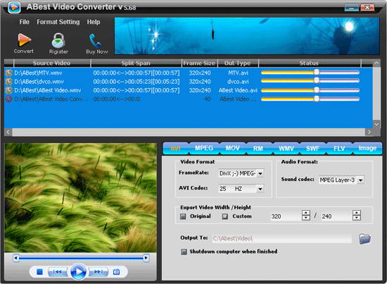ABest AVI Video Converter