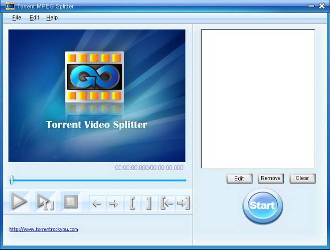 Torrent MPEG Video Splitter