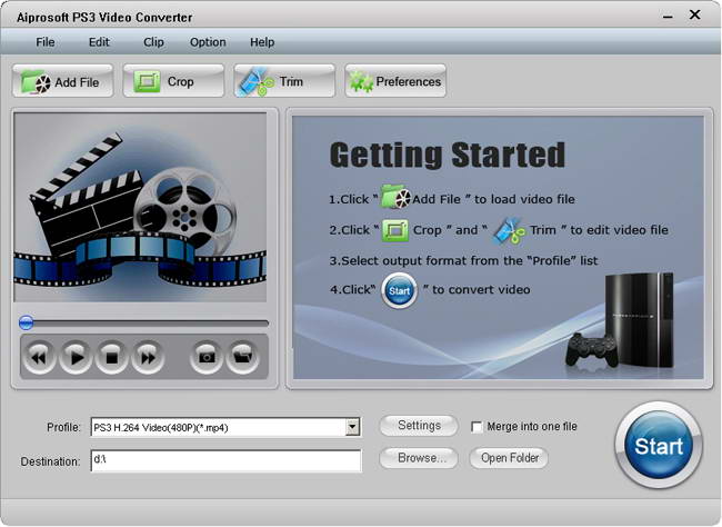 Aiprosoft PS3 Video Converter