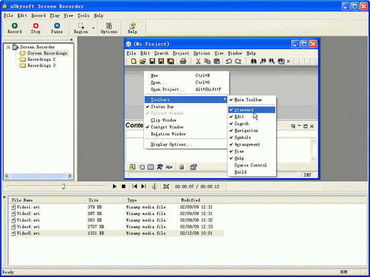 aSkysoft Screen Recorder