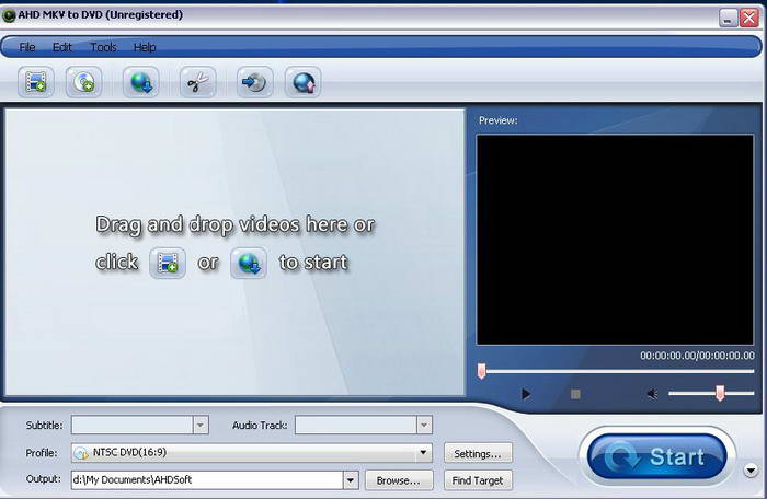 AHD MKV to DVD Converter